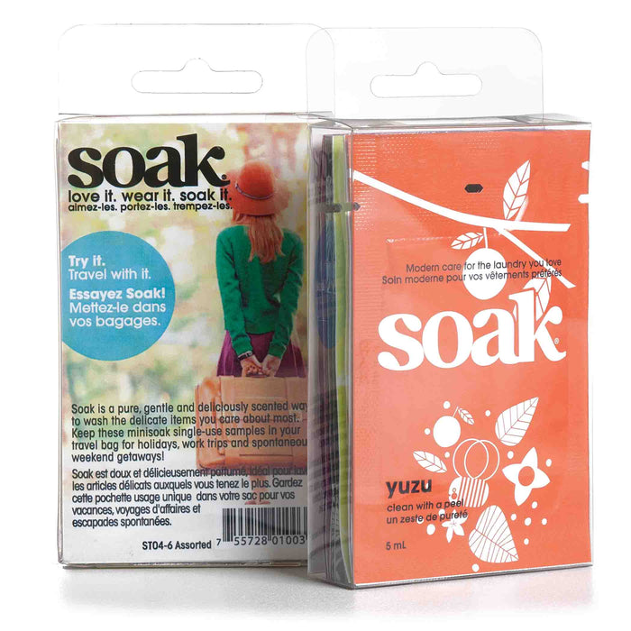 Soak - Laundry Soap - Travel Pack