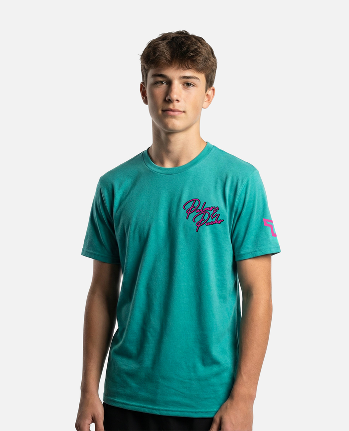 SR P&P Retro Tee - Turquoise