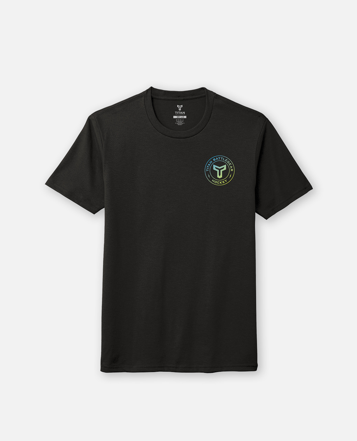 SR Puck Fade Tee - Black