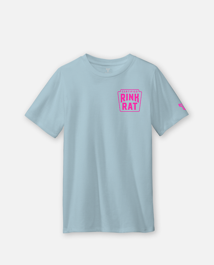 SR Rink Rat Tee - Ice Blue