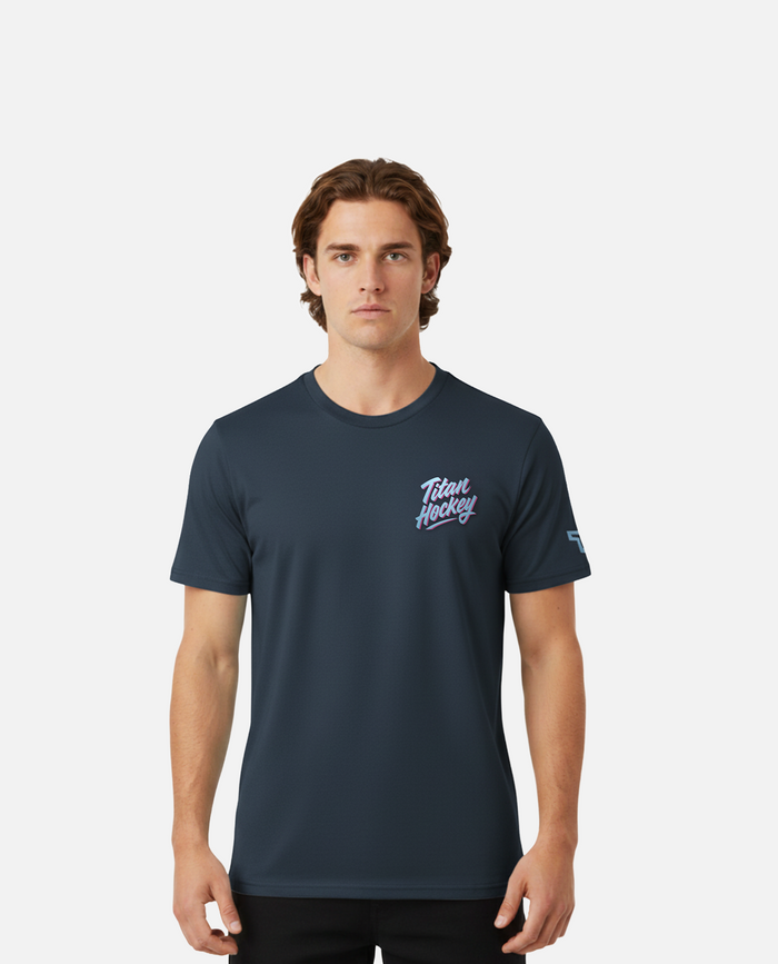 SR Shift Tee - Navy Heather