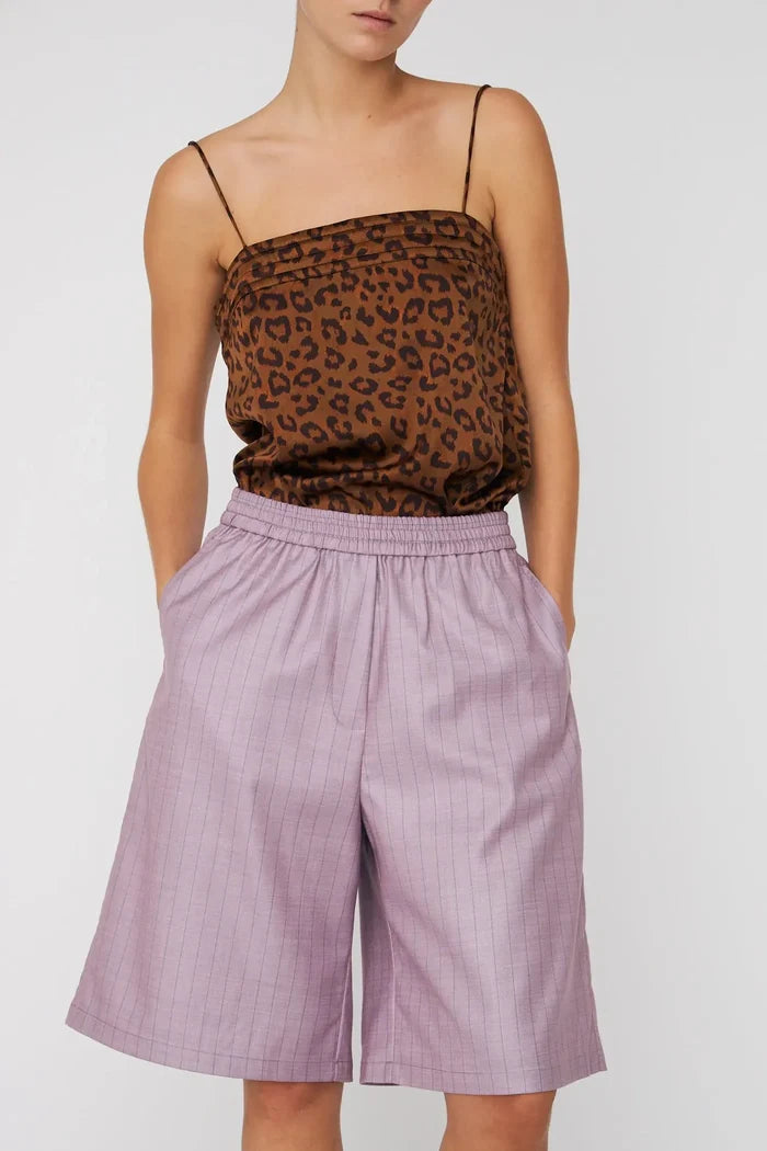 Stella Nova – Animal Printed Silk Top