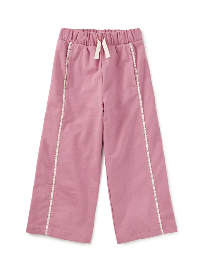 Tea Collection – Lace Trim Track Pants