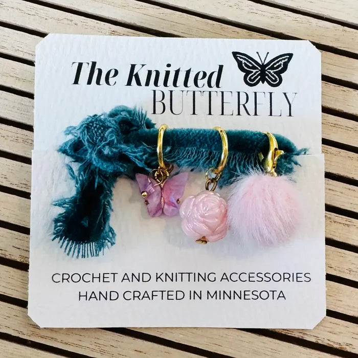 The Knitted Butterfly Stitch Marker Sets