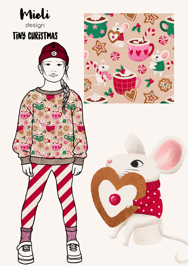 Tiny Christmas Organic Jersey