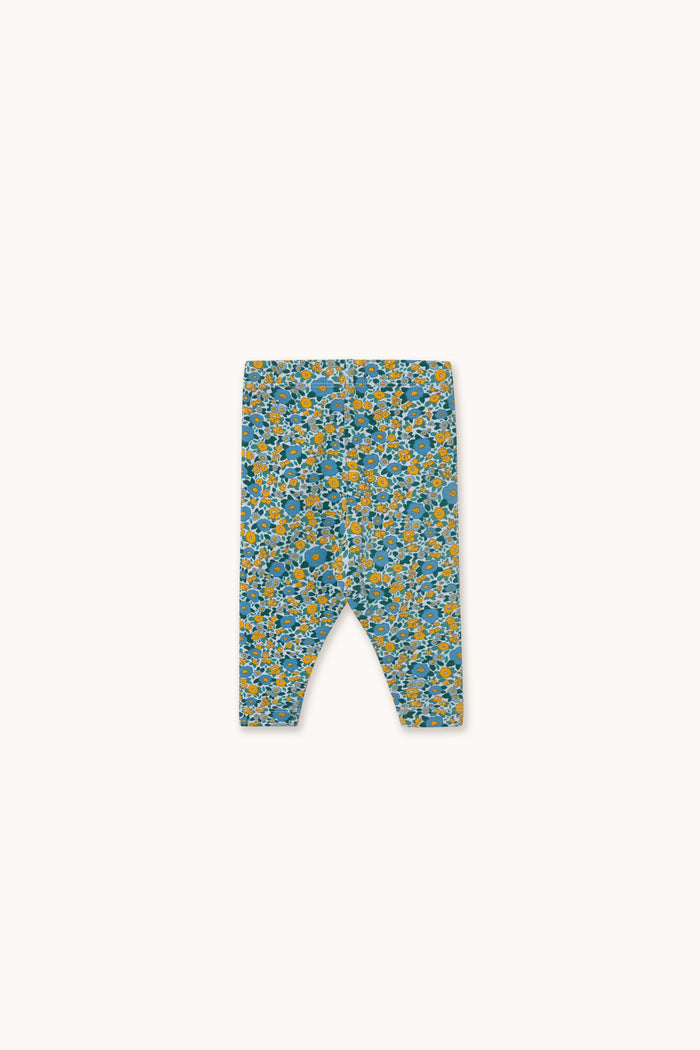 Tiny Cottons – Flower Pattern Ribbed Leggings