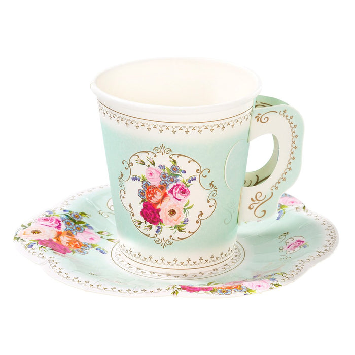 Truly Scrumptious Teacup & Saucer Set