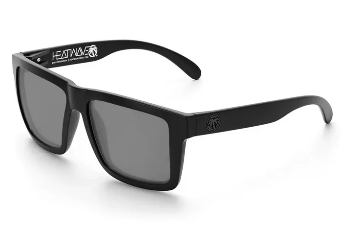 XL Vise Z87 safety glasses by Heat Wave Visual in black with photochromic lenses, main view