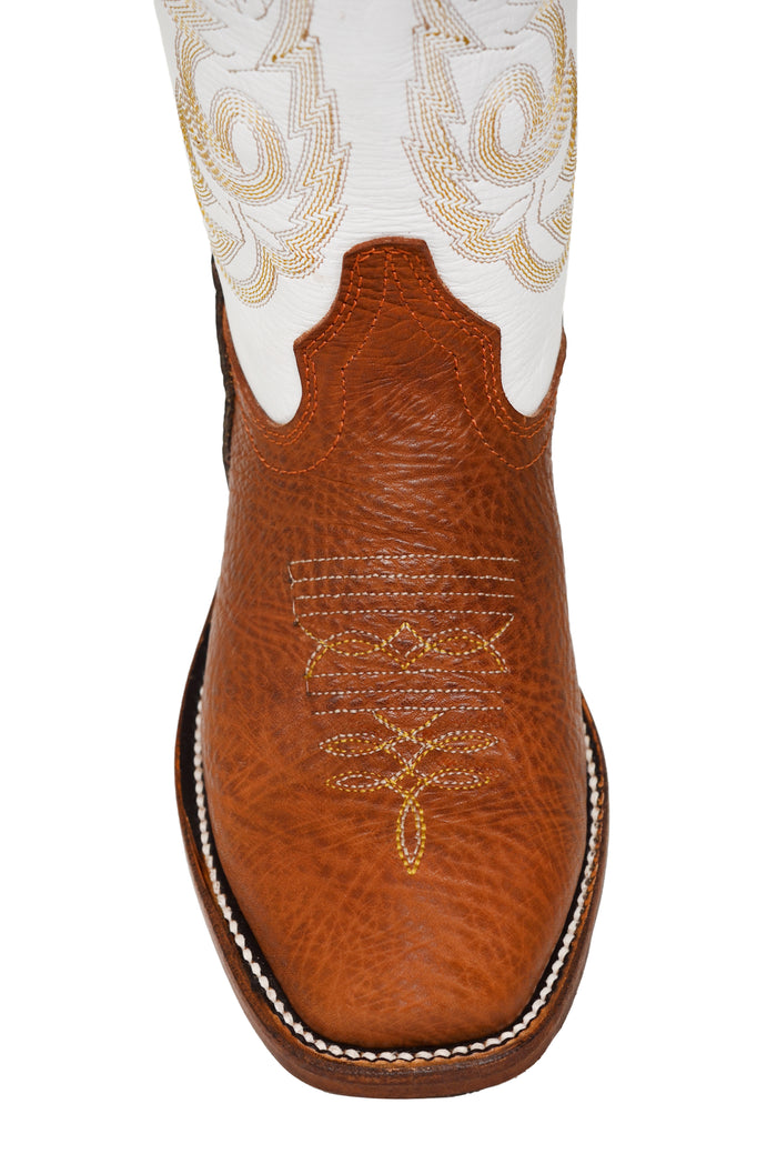 Youth Rough Stock Boots - White