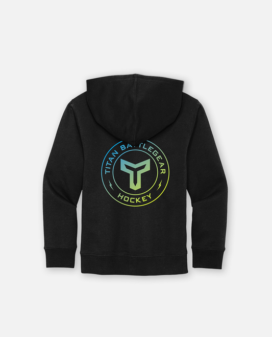 YTH Puck Fade Hoodie - Black