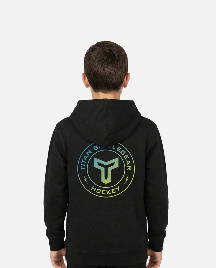 YTH Puck Fade Hoodie - Black