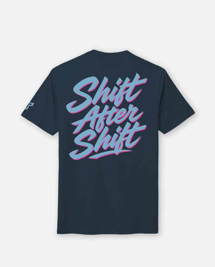 YTH Shift Tee - Navy Heather