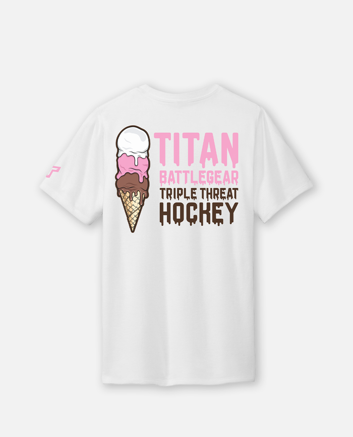 YTH Triple Threat Tee - White